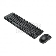 Kit tastatura Mouse Wireless Logitech MK220 us int